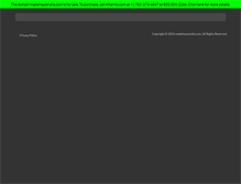 Tablet Screenshot of madeinaustralia.com